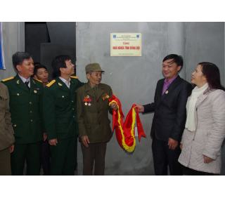 Hội Cựu chiến Binh PVChem trao nhà tình nghĩa